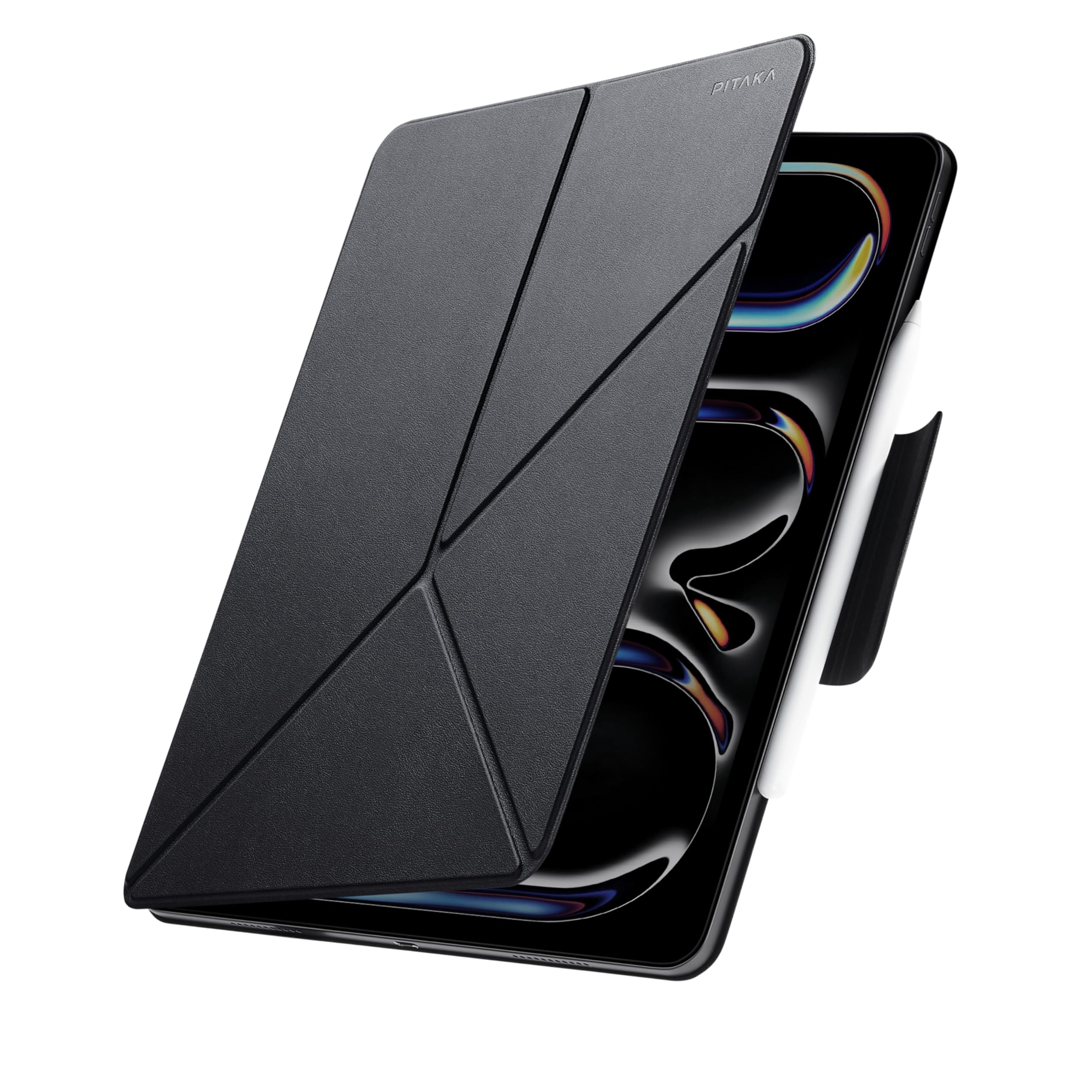 PITAKA Folio Case for iPad Mini 6/Mini 7 (2024 A17 Pro 7th